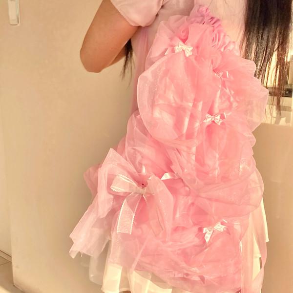 [2nd]chiffon string bag