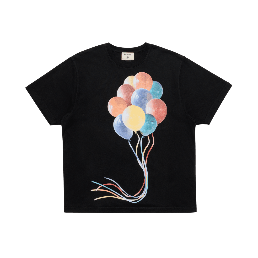 The Pleasing x JW Anderson Bunch of Balloons T-Shirt in Black - XS