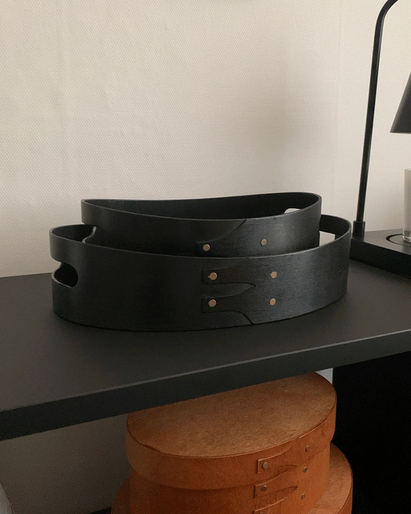 오발 핸들 트레이 (블랙) ***4/3부터 순차출고