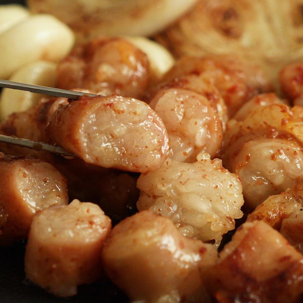 극소수 한우 소 양대창 구이 300g 매콤 양념 얼큰 특양 손질 캠핑 안주 요리 생대창 [원산지:상세설명에 표시]