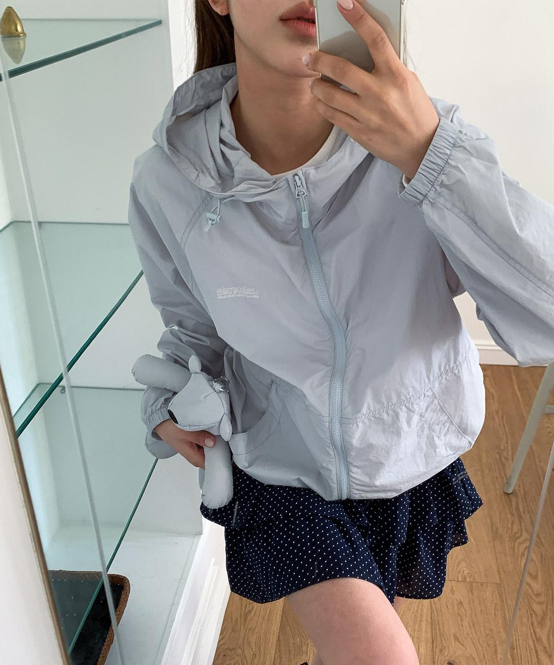 후아유 [규린 PICK] 스티브 패커블 윈드브레이커 / WHJJG2411U