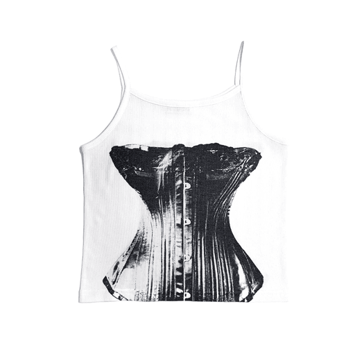[R1004] (1 LEFT) CORSET SLEEVELESS