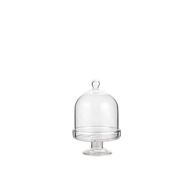 Glass Cake Stand With Dome 2Size