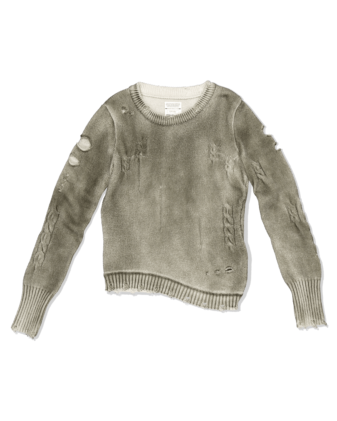 (ARIELLA) Old Knit Top - 0 / WASHED KHAKI