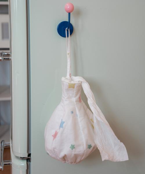 메시별 호리휴지케이스 화이트