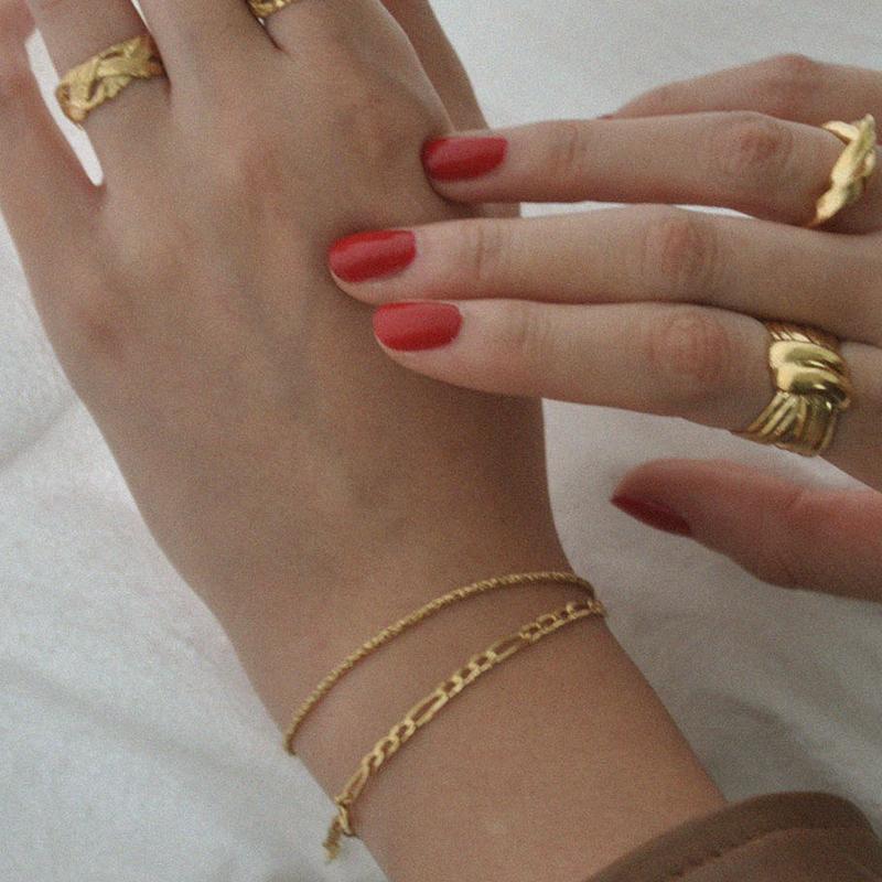 [주얼리페스타] Fall Chain Layered Bracelets