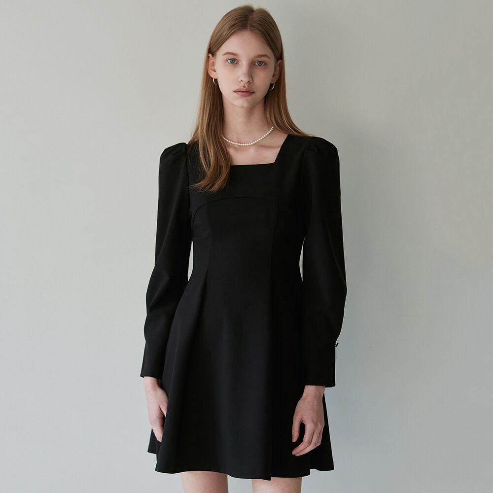 SQUARE NECK MIDI OPS_BLACK