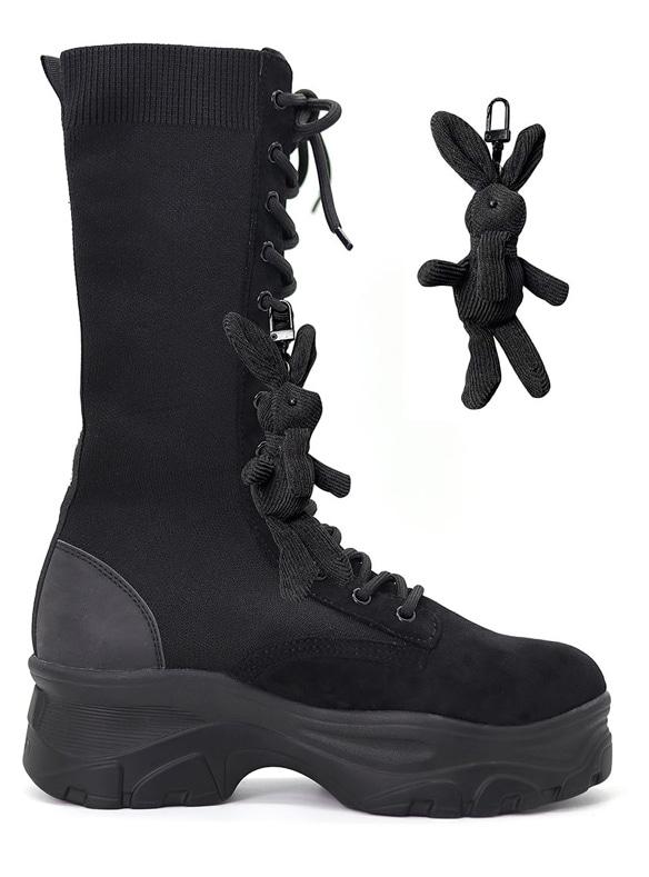 SMA SHOES 리브가 니트워커 부츠_바니 페리스