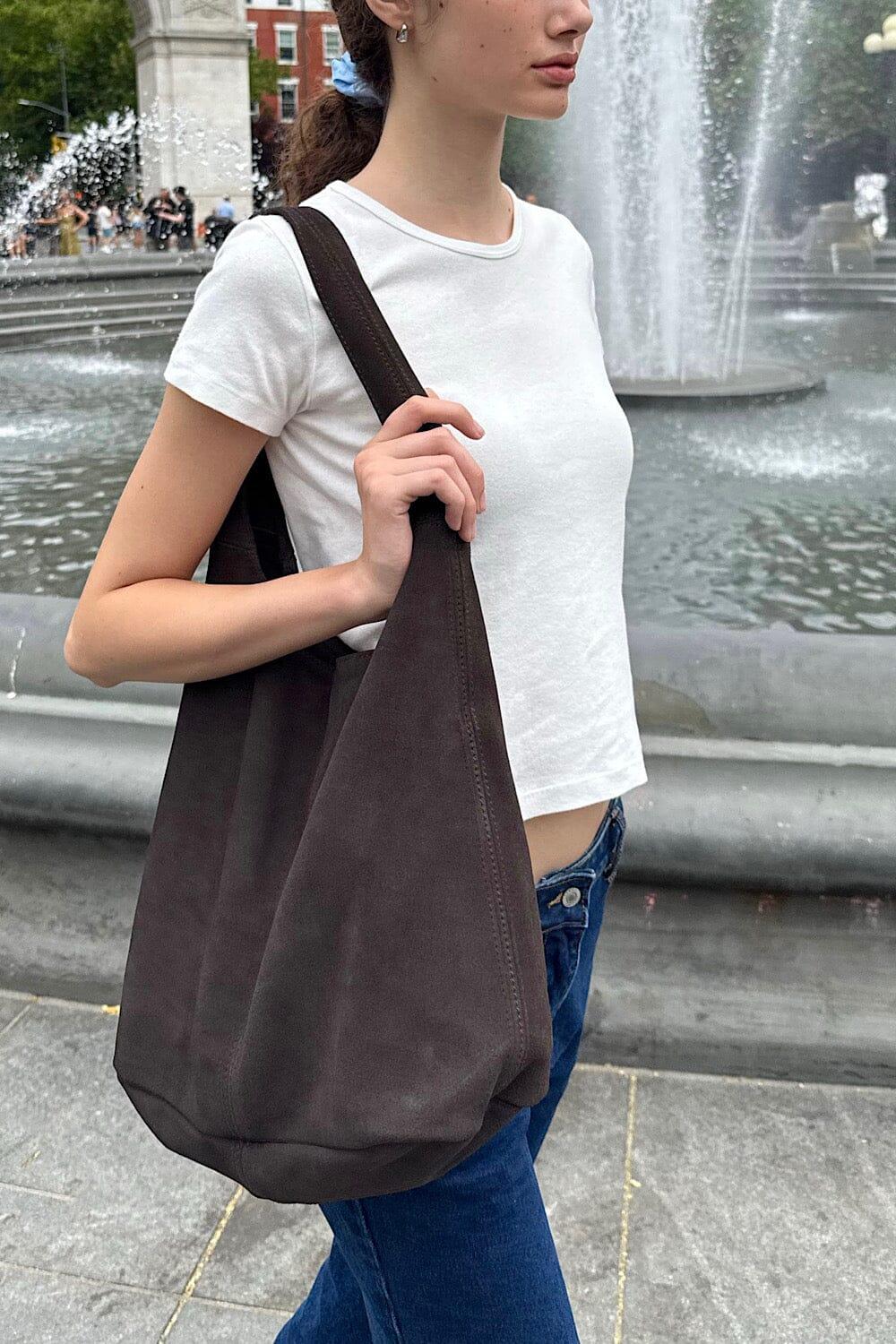 Leather Bag - Dark Brown