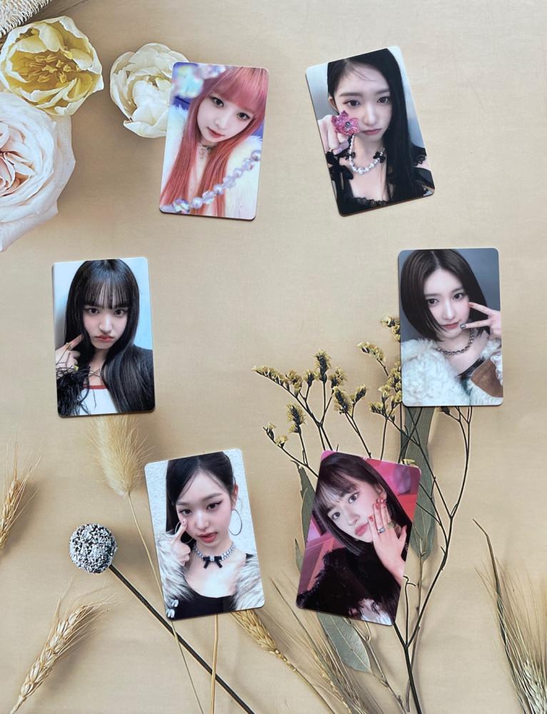 아이브 아이엠 위드뮤 럭드 B버전 포카 IVE 장원영 안유진 레이 가을 리즈 이서 위드뮤 럭드 포토카드