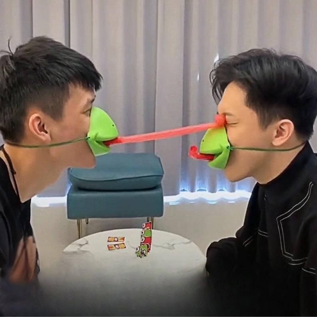 쉽다 재밌다 카멜레온 보드게임(부리 2개 포함) 연말파티 홈파티 재미있는 웃긴