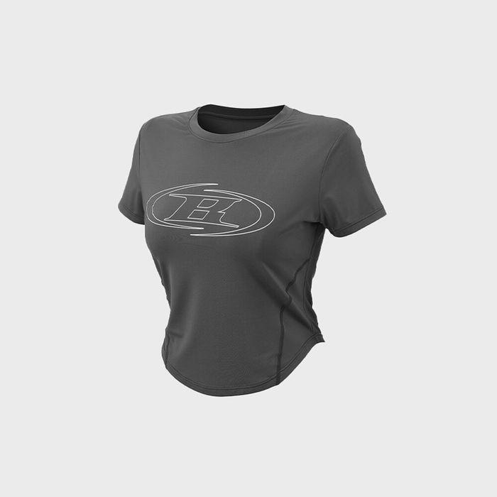 QUICK DRY RELAX FIT T-SHIRTS [CHARCOAL]