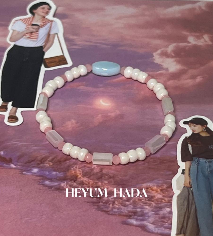 PINK SKY&MINT SKY Bracelet✨ 주얼리 악세사리 비즈 아이돌 헤윰하다