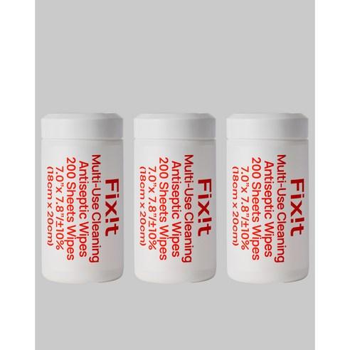 픽싯 퍼퓸 올인원 클리너 청소 세정 티슈, 18*20cm, 3개 - 밀대/밀대포세트 | 쿠팡