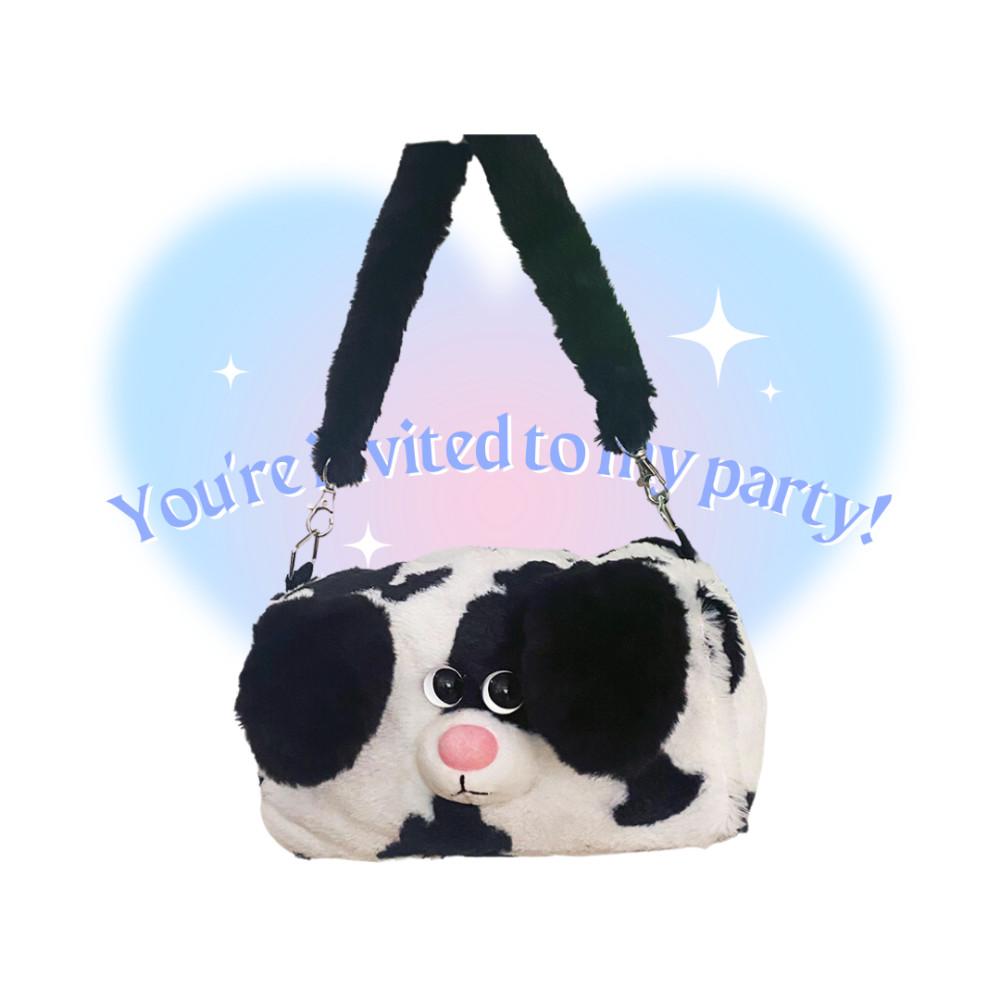수심 Duppy Tissue Pouch 강아지 티슈 파우치 차량 걸이 휴지 케이스 화장지