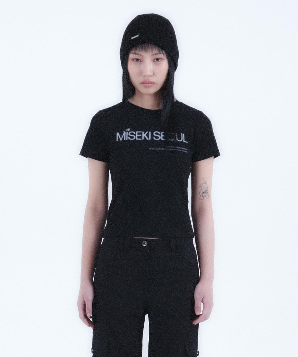 [3/15일 배송] Logo short sleeves BLACK