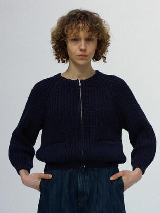 Netto yarn jumper (Navy)