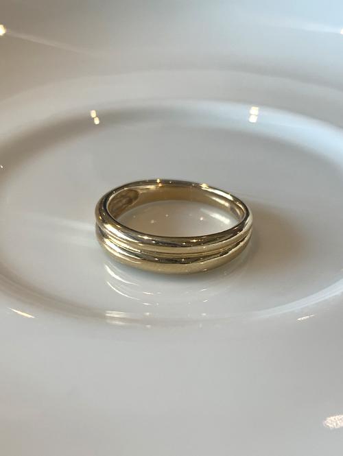 14k Double ring
