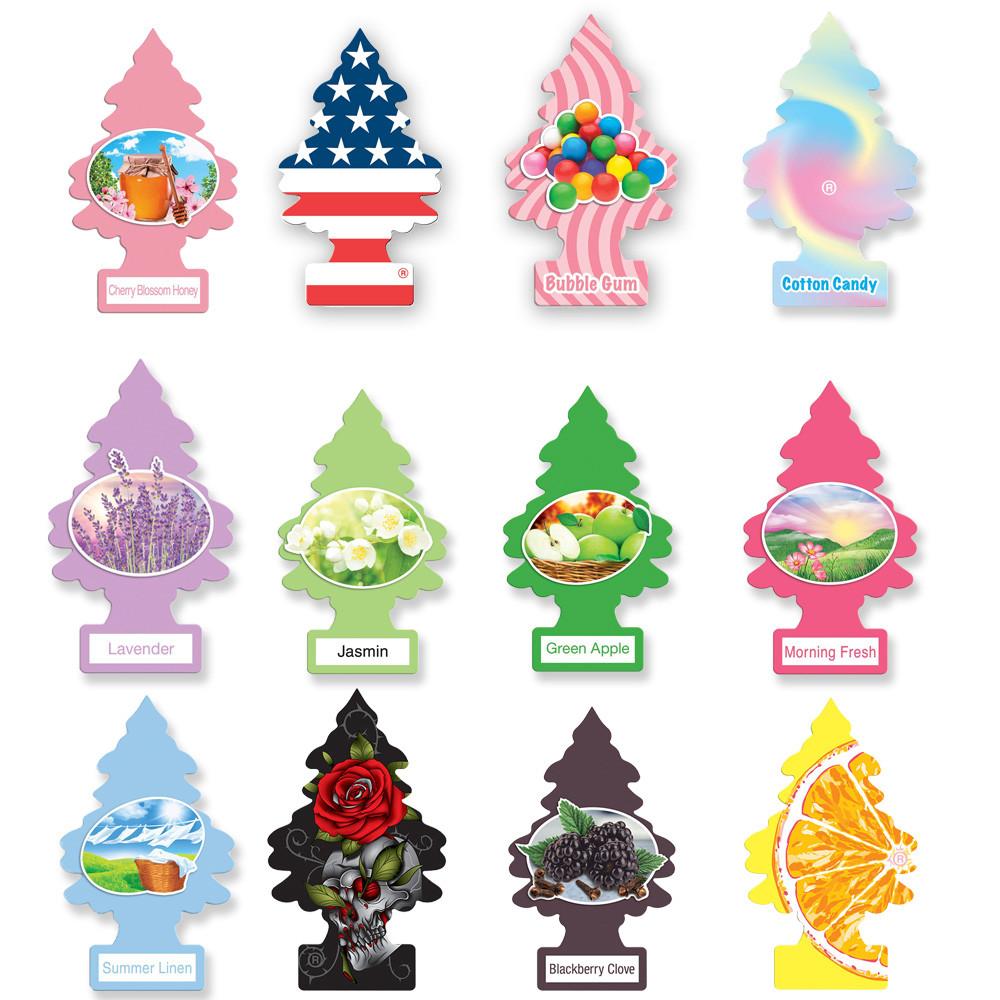 리틀트리 TREE 차량용 실내용 걸이형 종이 페이퍼 옷장 방향제