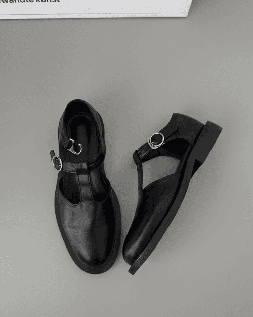 버클 로퍼 슈즈