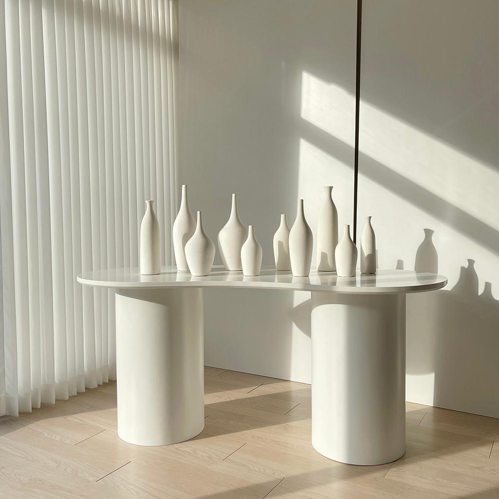 무아르 구름 입식테이블 거실테이블 식탁테이블