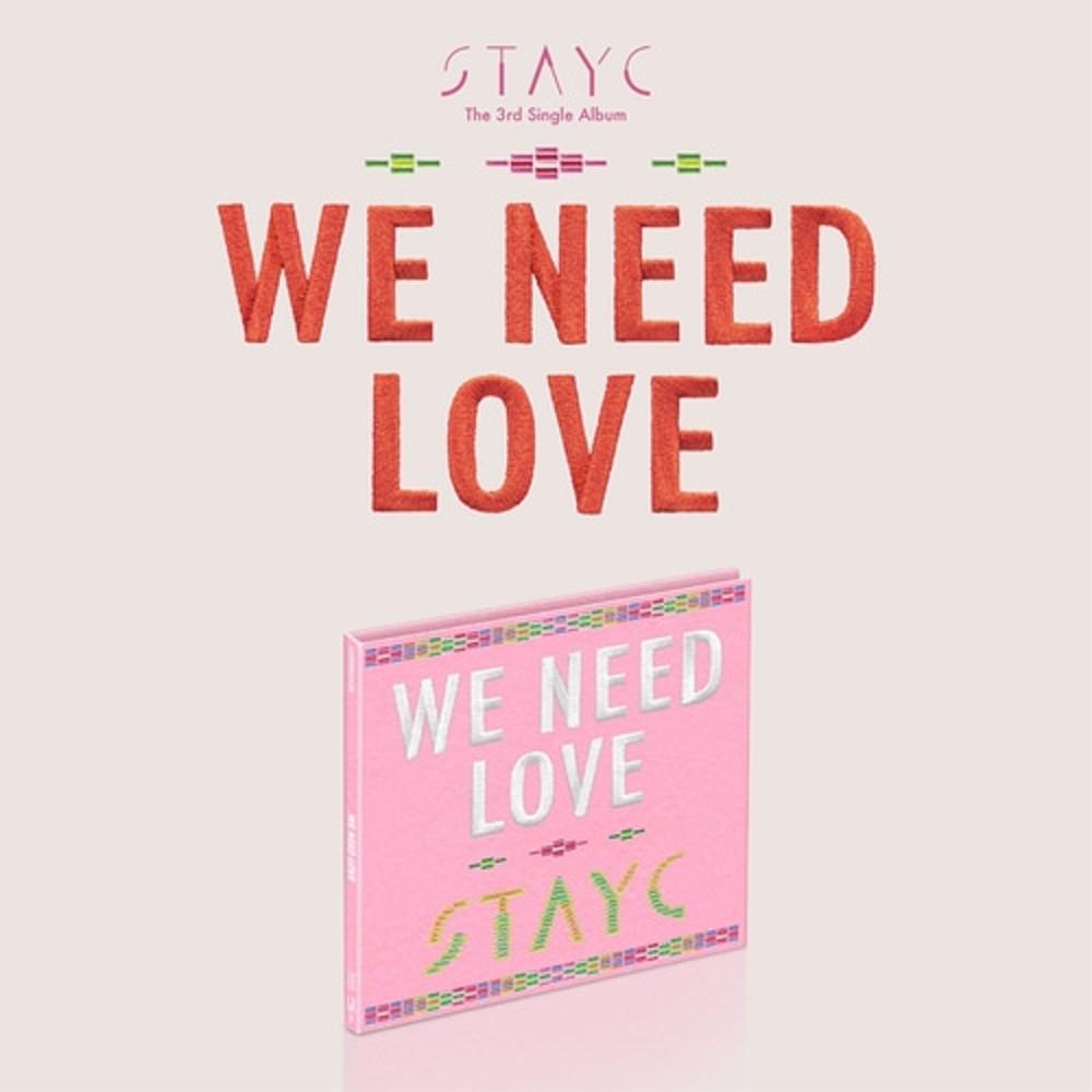 스테이씨 위니드러브 디지팩 싱글3집 앨범 STAYC WE NEED LOVE Digipack Ver. 뷰티풀몬스터 한정반 한정판