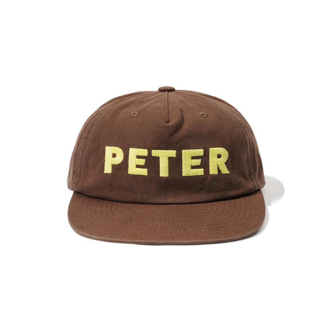 5-PANEL PETER CAP - BROWN