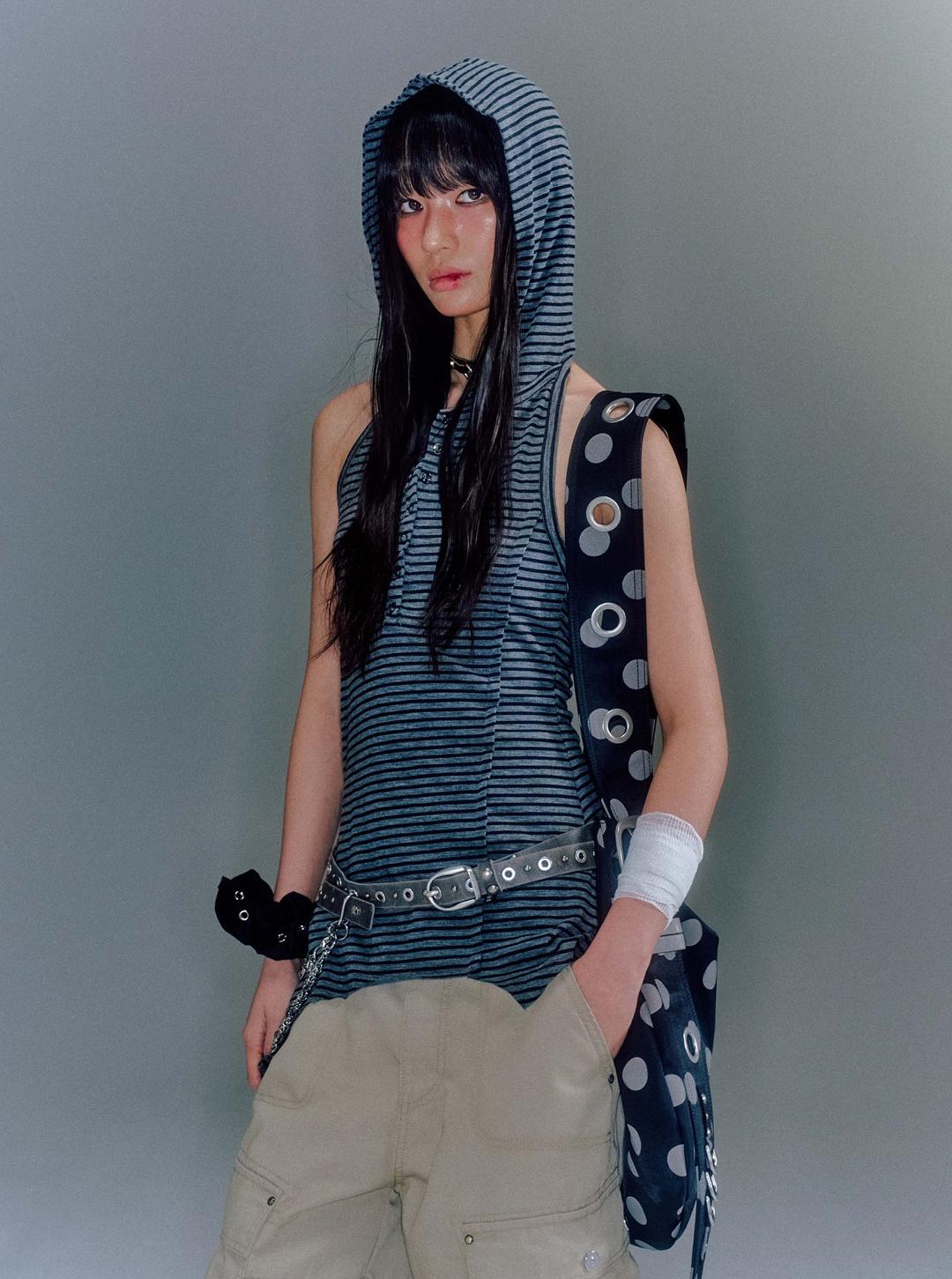 (RESTOCK) ANNIE HALTER NECK ONE-PIECE CHARCOAL