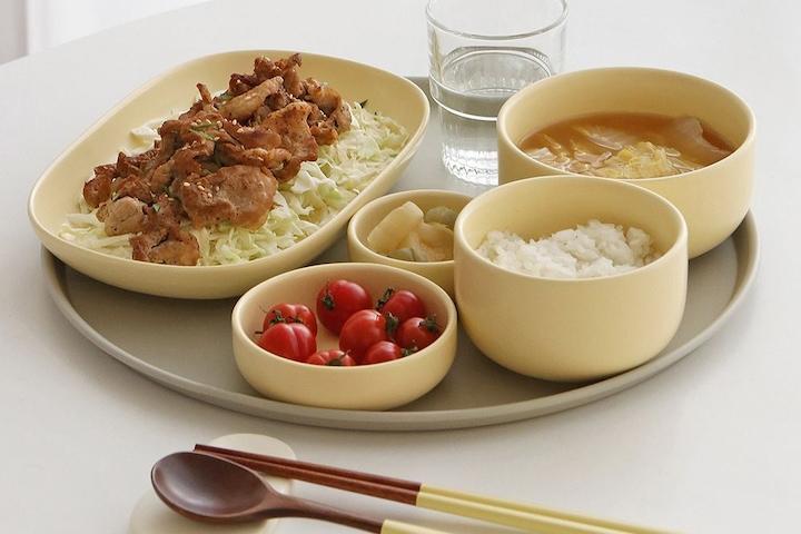 [단독] 타블도트 에브리밀 1인 식기세트 3color혼밥 타원접시 신혼그릇