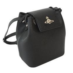 비비안웨스트우드 사피아노 미니 버킷백 크로스백 41020015-41767 블랙