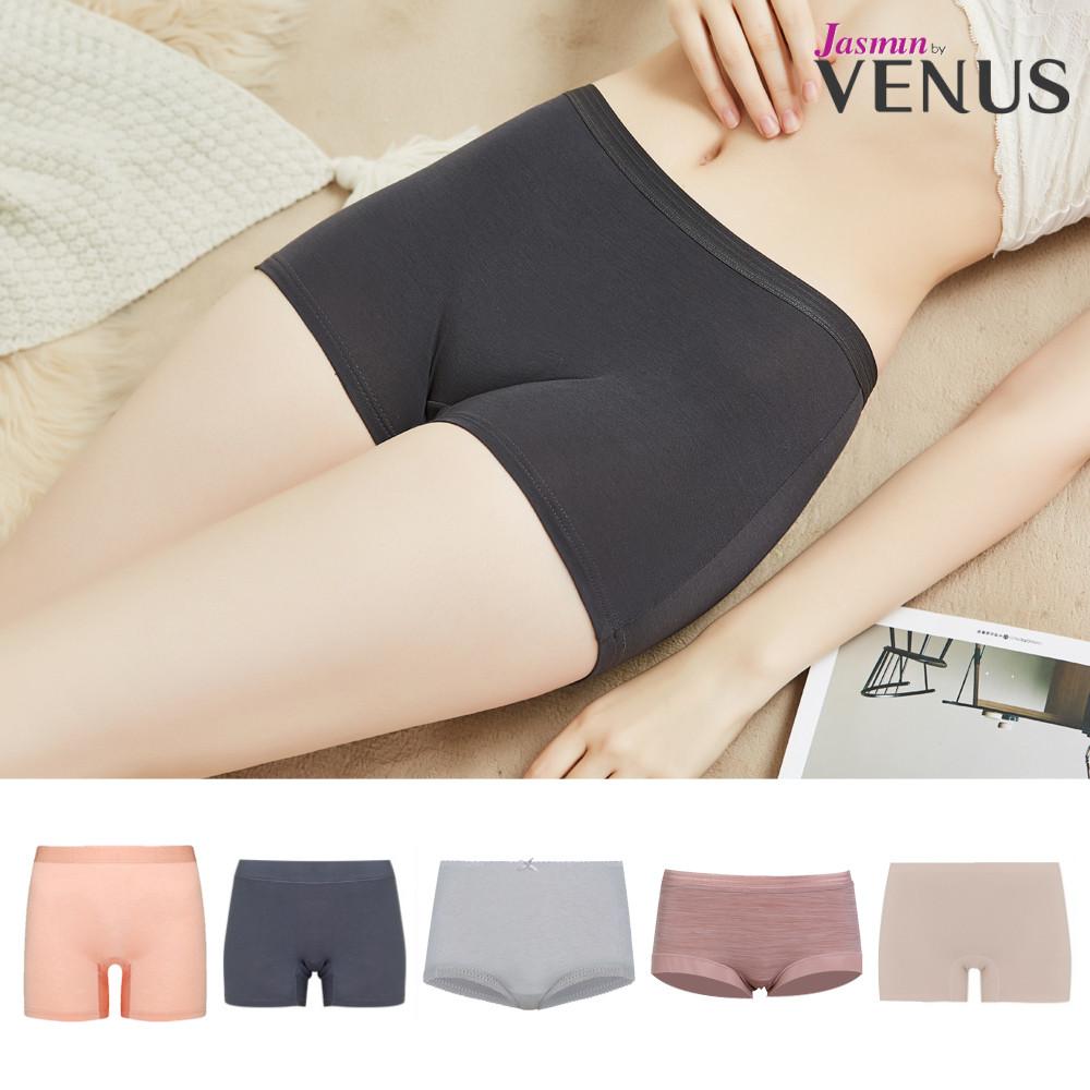 비너스 여성팬티 여자 사각 드로즈 팬티 심리스 노라인 햄 하이웨스트 네모 속옷