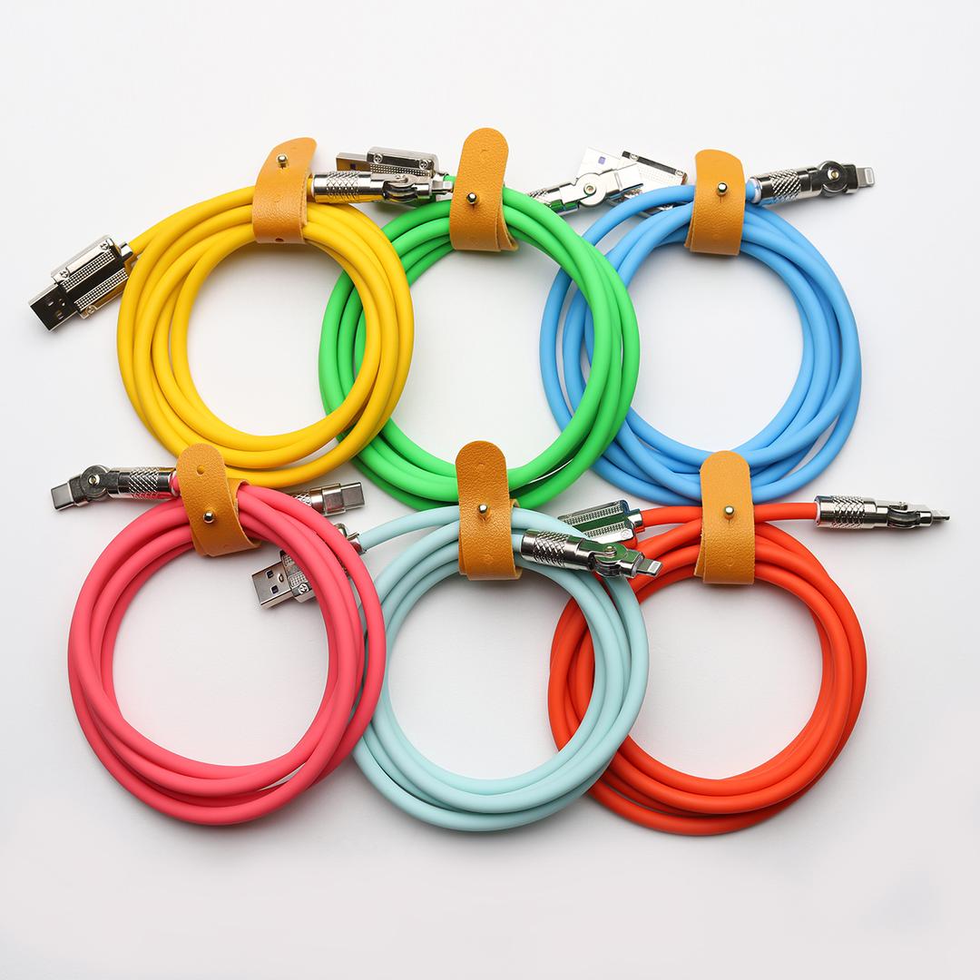 180° Fast Charging Cable (6color)