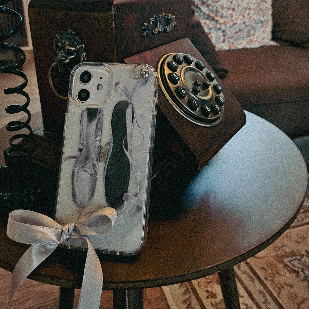 Ballet shoes 젤하드 케이스 Silver