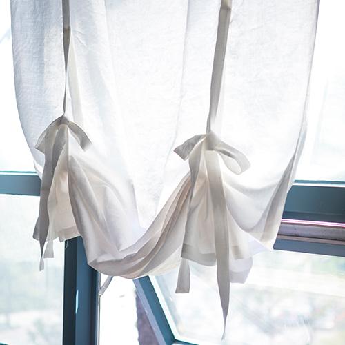 린넨 로만쉐이드