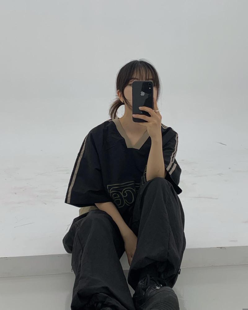 포스 나일론 아노락 맨투맨 2color