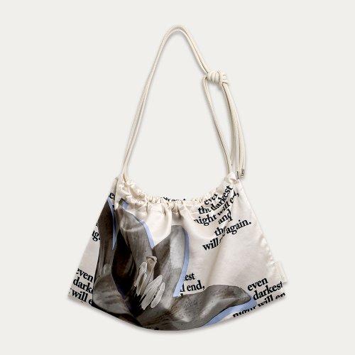 드로스트링 백 퓨어릴리_스카이블루