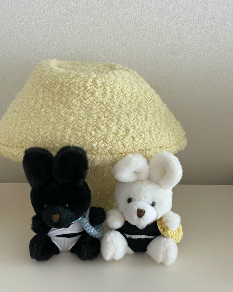 [데이바이데이] 바캉스 비키니 토끼 키링 (2color)