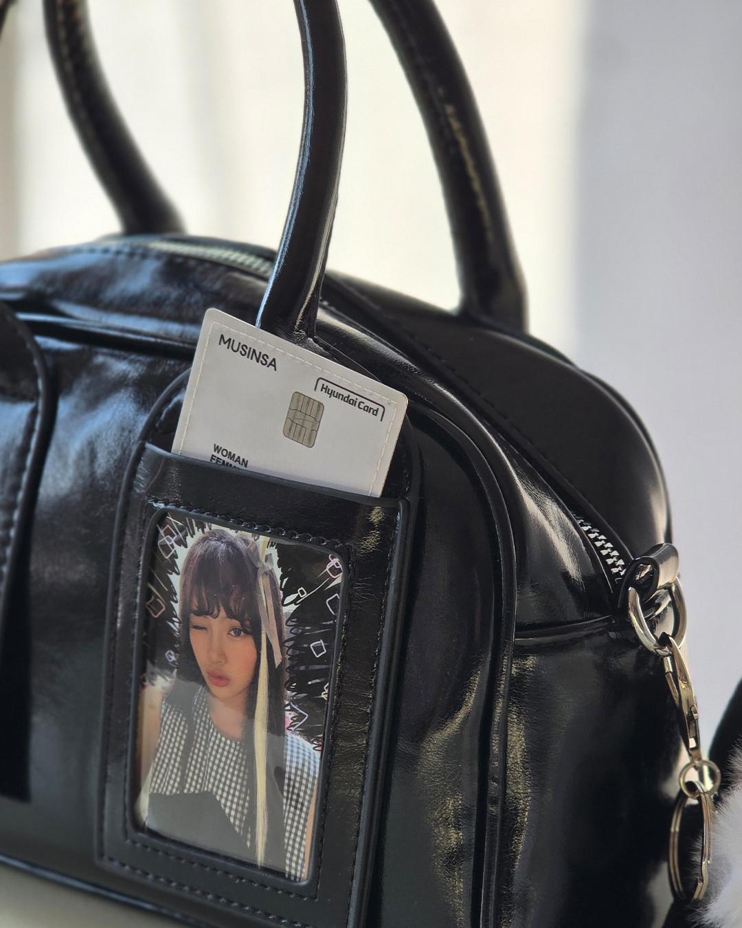 래디쉬 [포카가방/놀이공원티켓보관/덕질가방] 윈도우 백 (Black)