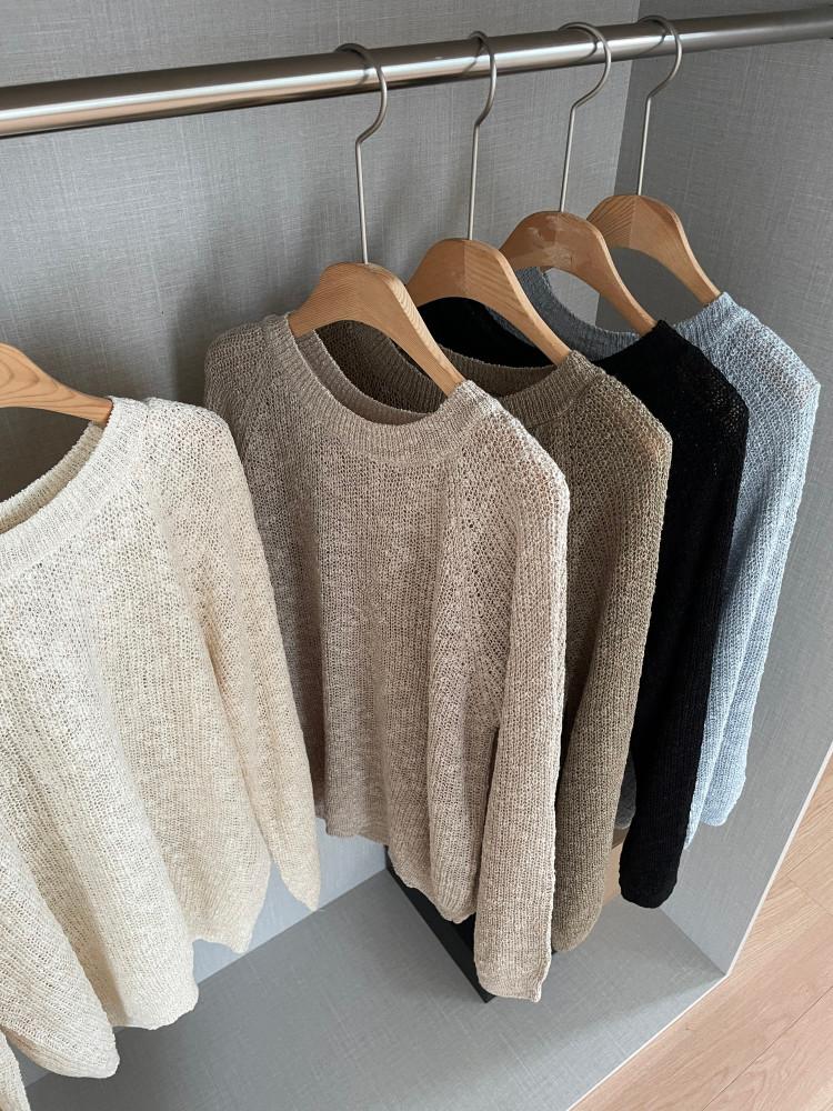 폰드 간절기 니트