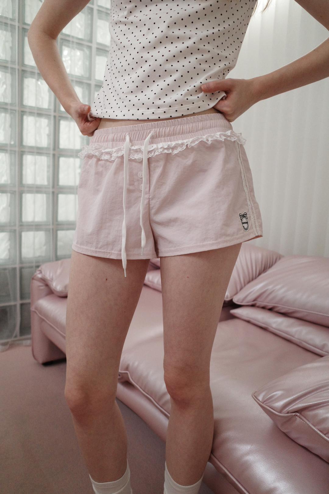 NYLON LACE PT (PINK)