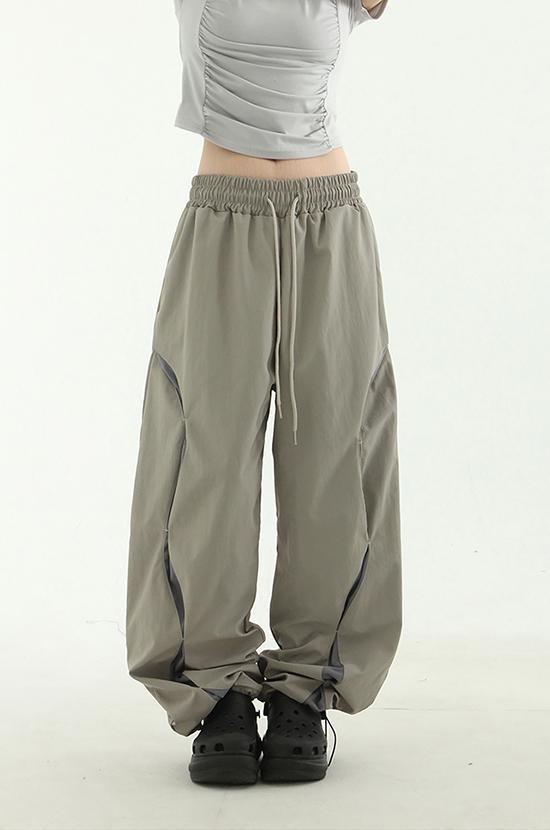 paper wave jogger banding pants (unisex)