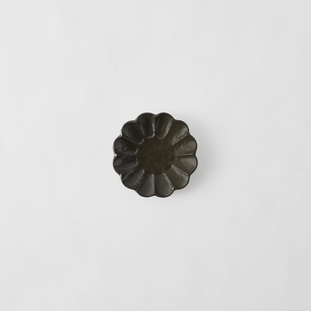 링카 블랙 접시 - 14, 15.5 (소)