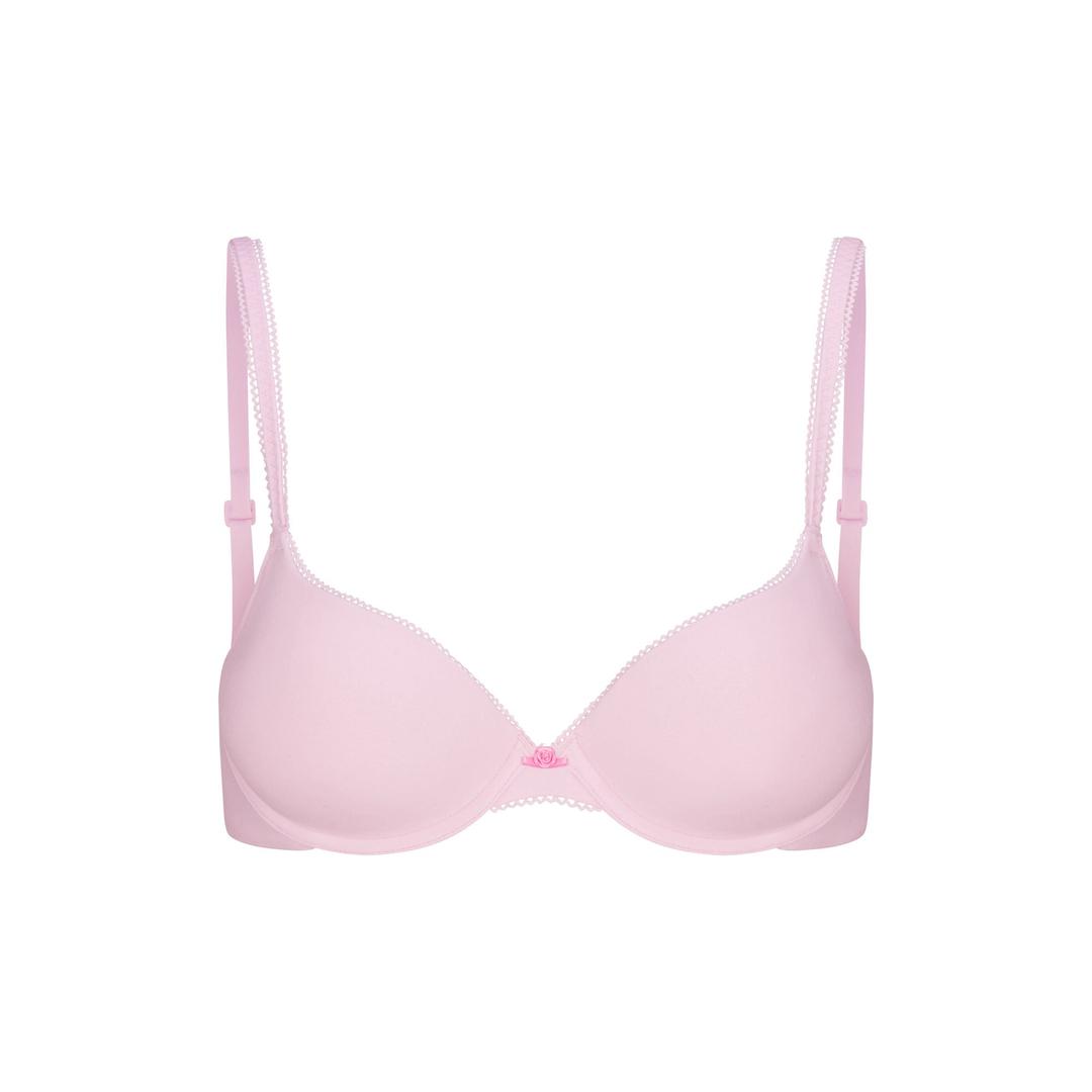 FITS EVERYBODY PICOT PUSH-UP BRA | CHERRY BLOSSOM TONAL