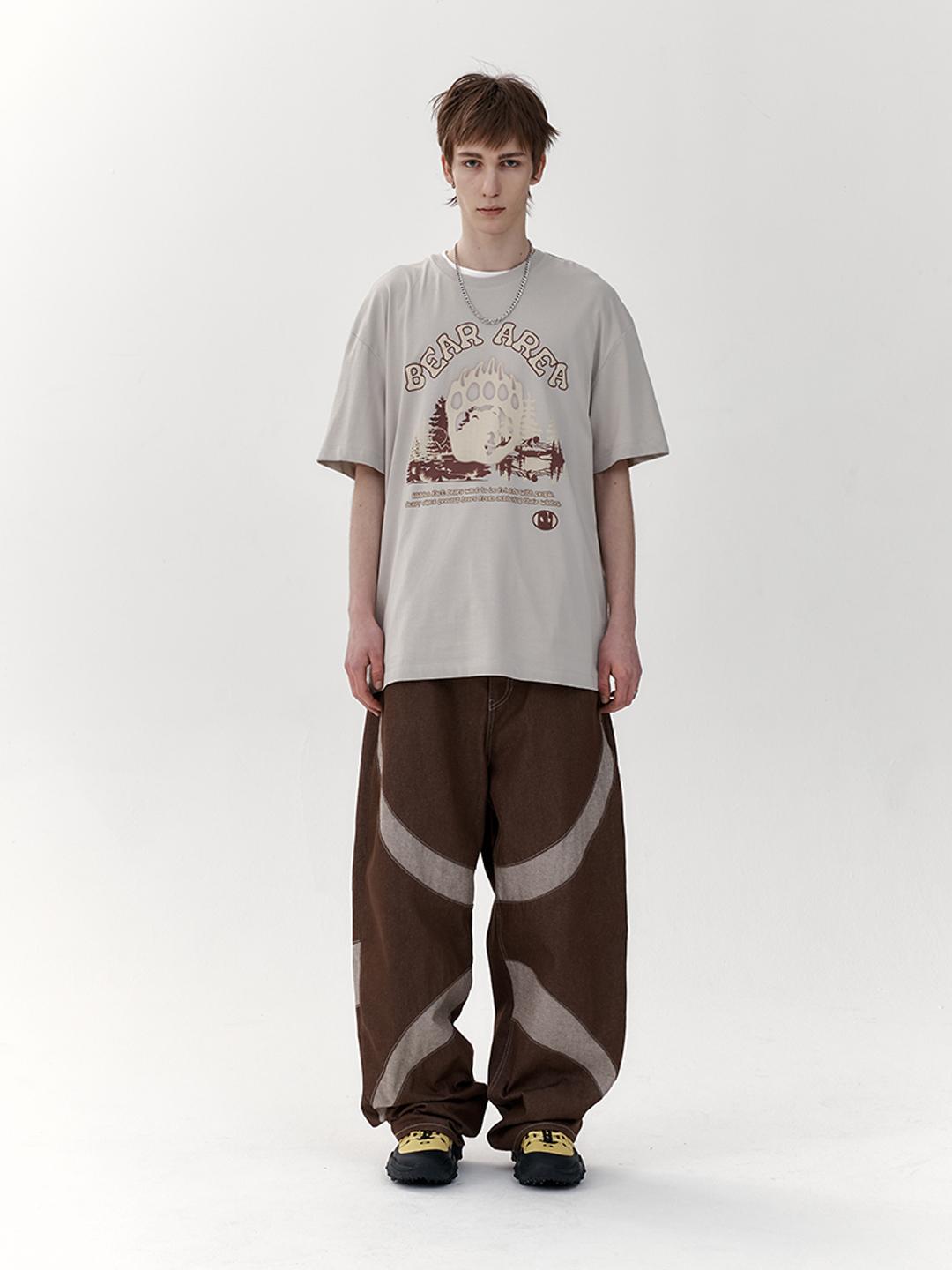 BEAR T-SHIRT GREY
