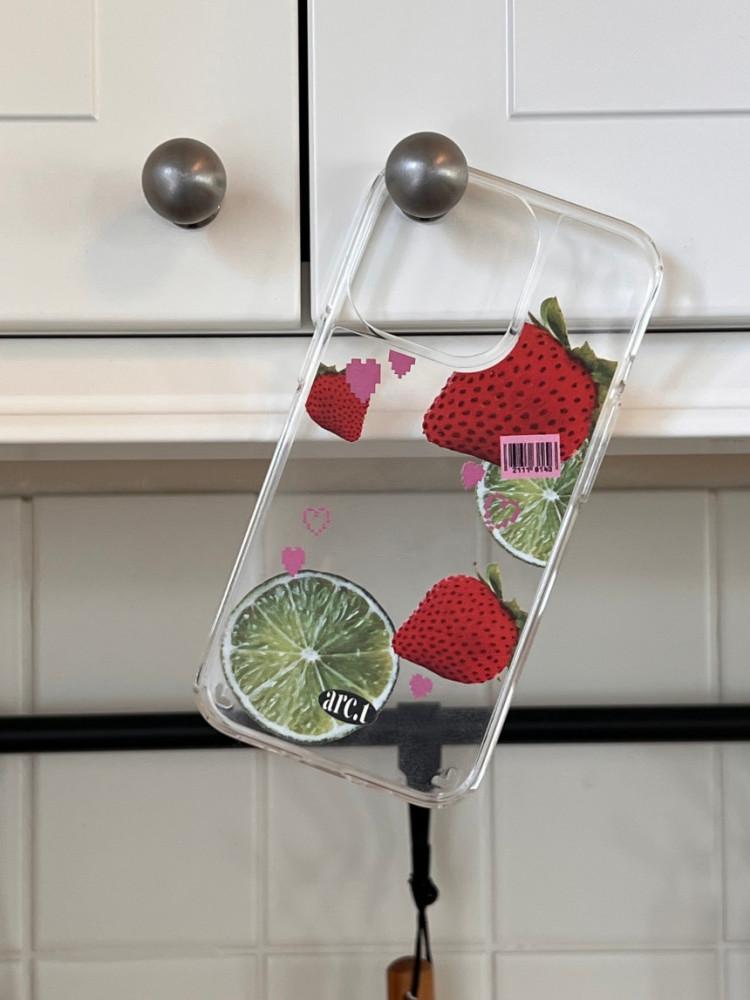 (Hard+Jelly) Fruits Phone Case