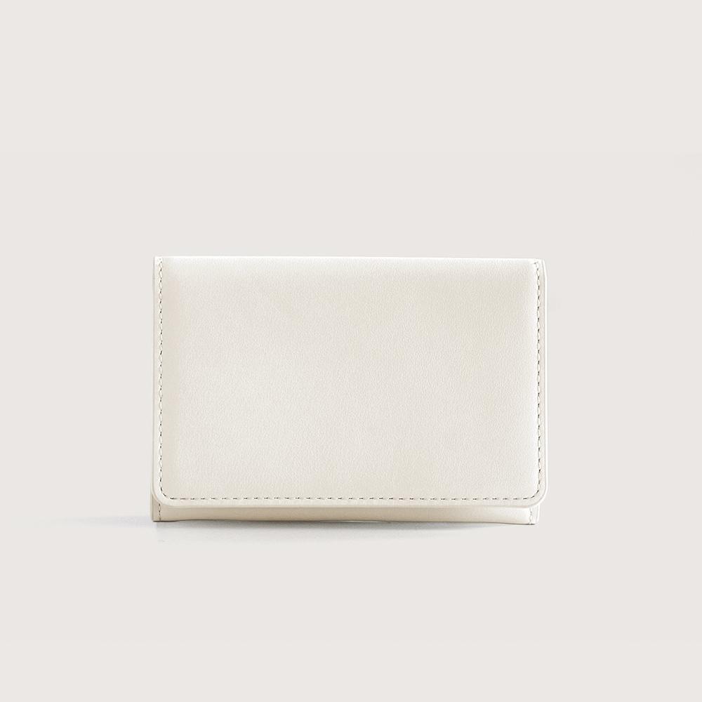 City Standard Card Holder Light Cream