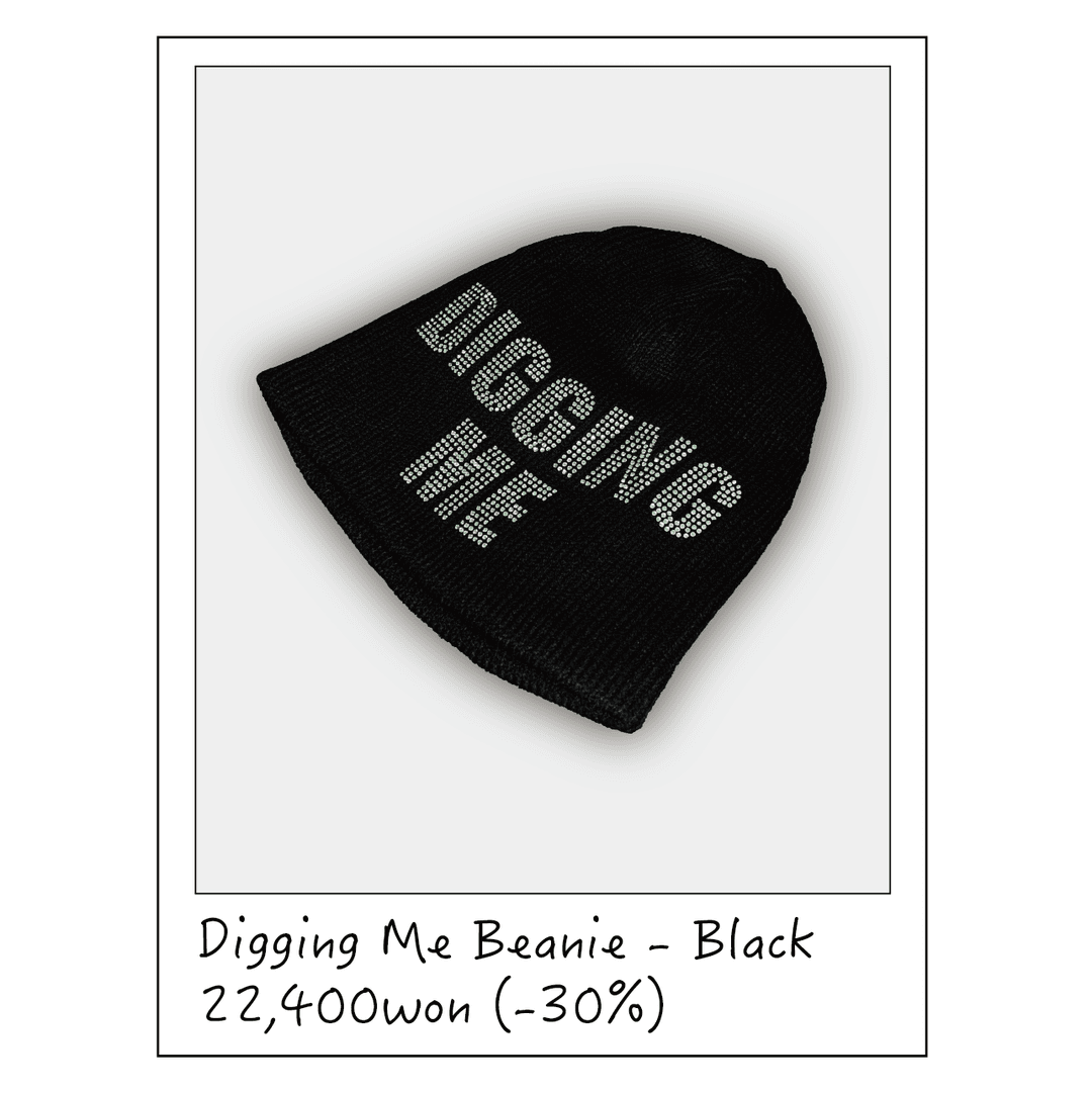 Digging Me Beanie - Black