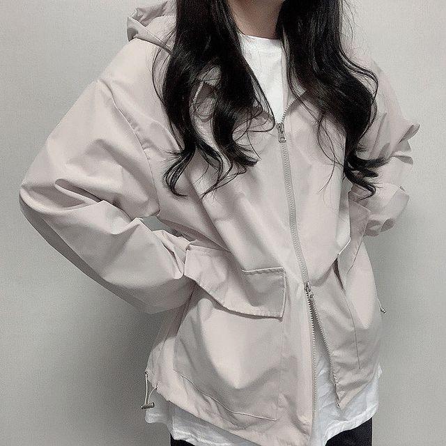 (여름아우터)델리후드바람막이_베일마켓