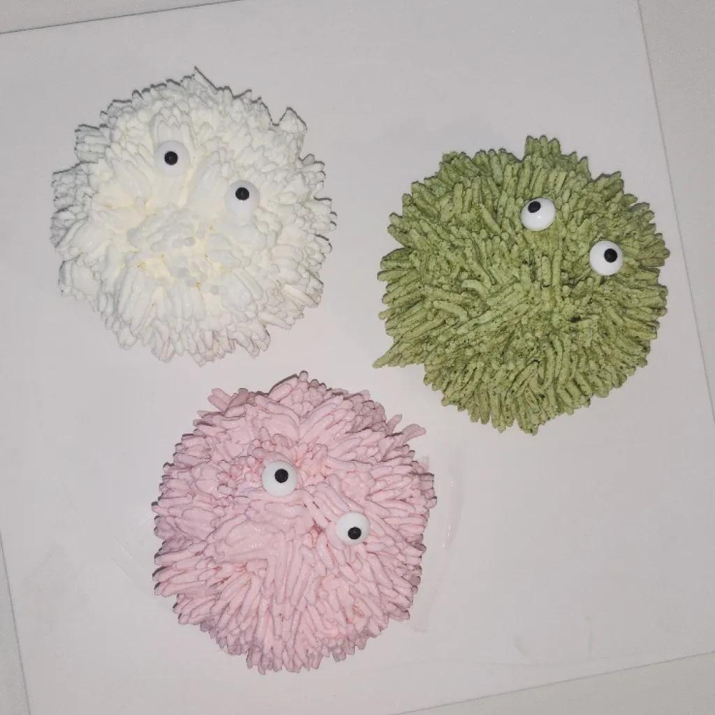 미니 복실이 케이크