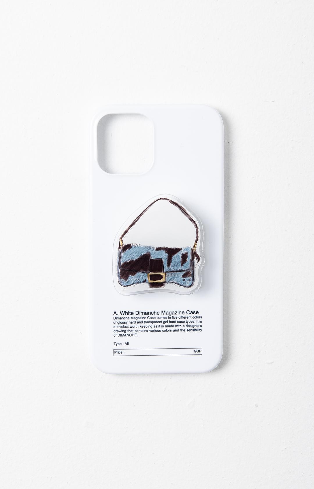 BROWN & BLUE FAKE FUR BAG GRIPTOK